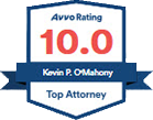 Avvo Rating 10.0 Kevin P. O'Mahony